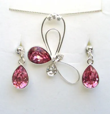 Produktbild von Sada šperků Swarovski - Debia Rose