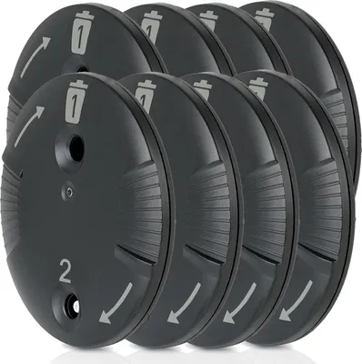 Produktbild von JB White 64 Stück Hörgerätefilter für Phonak CeruShield Disk Audeo Marvel Paradise | 8 Spender | Cerumenfilter für Hörgerät | 64x Wachsschutz Filter Hörgeräte Zubehör | Wax Guards