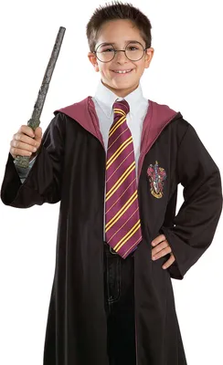Immagine prodotto di Harry Potter - Cravatta - Bambini BN4765 (Taglia unica) (Rosso vino/Giallo/Oro)