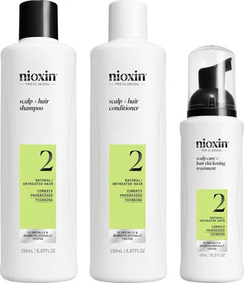 Produktbild von Nioxin-Versuchsset System 2 150 M +  150 M +  40 M/50