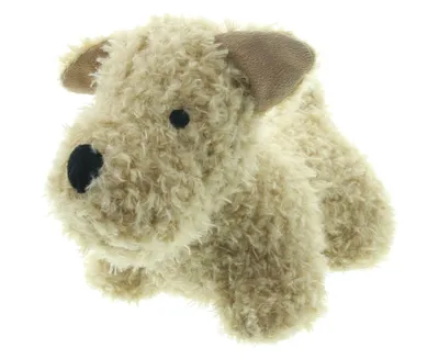 Produktbild von Türstopper "Tobi", Hundeform, Schwere Sandfüllung, 100% Polyester, Braun, Maße: 27 x 13 x 17 cm