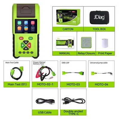 Productafbeelding van JDIAG OBD2 diagnoseapparaat voor auto M200