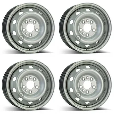 Produktbild von 4 Alcar Stahlfelgen 6.0Jx15 Zoll ET68 5x118 für Fiat Ducato 4er Satz