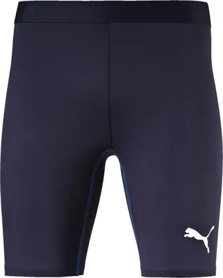 Produktbild von Puma Herren TB hort Tight Bodywear kurze Hose Damen blau Gr. Größe S