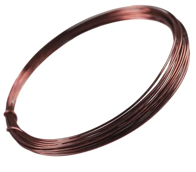 Aluminiumdraht, 1 mm braun