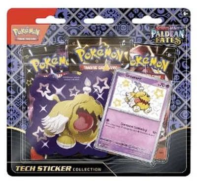 Obrázok produktu pre Pokémon Paldean Fates: Nálepka: Greavard Tech Collection