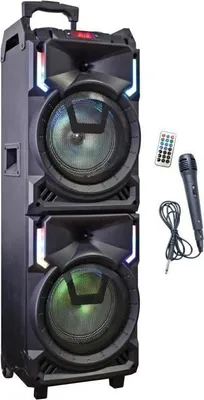 Produktbild von Karaoke Trolley Lautsprecher, INOVALLEY MS01XXL, Bluetooth, 800W, USB, Micro SD