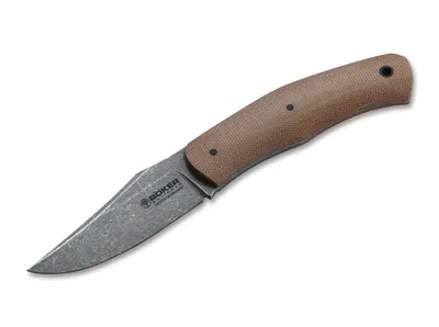 Produktbild von Böker Messer  Boxer Fixed - inkl. Lederscheide schwarz
