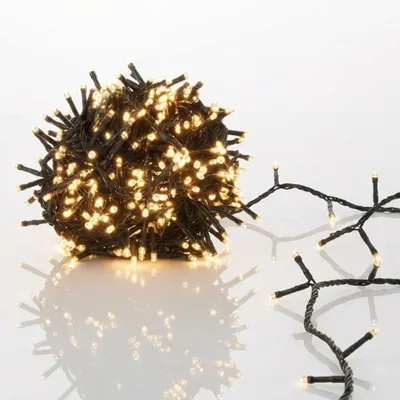 Immagine prodotto di Luci LED da fata EXTRA bianco caldo - 14 m / 700 LED - Illuminazione per decorazione albero di Natale per interni ed esterni