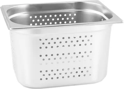 Produktbild von GN Behälter Gastronorm 1/2  200 mm gelocht/perforiert aus Edelstahl GVK ECO