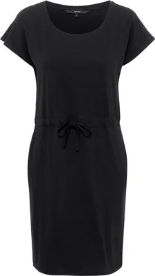 Produktbild von Vero Moda Damen kurzes T-Shirt-Kleid VmApril Sommer-Kleid Kurz-Arm Einfarbig, Farbe:Schwarz, Größe:L
