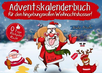 Produktbild von Adventskalender mit lustigen Geschichten und Witzen