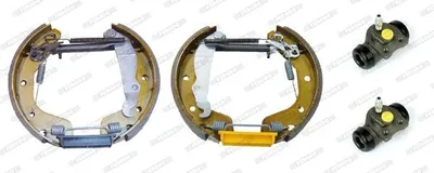 Produktbild von FERODO Bremsensatz Trommelbremse Hinten für OPEL Corsa C Schrägheck (X01) FMK223