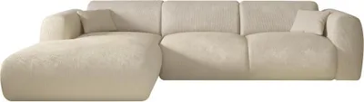 Produktbild von Großes linksseitiges Ecksofa mit beigem POGNI-Stoff von Maison Céphy
