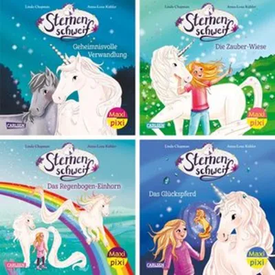 Immagine prodotto di Maxi-Pixi-4er-Set 131: Neues von Sternenschweif (4x1 Exemplar)