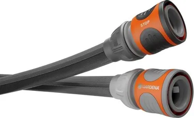 Produktbild von Textilschlauch, GARDENA Liano™Life Schlauch-Set 25m, Flexibel, Widerstandsfähig, Ø 13 mm, Inkl. Original Gardena System Anschluss