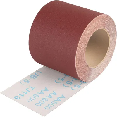 Obrázek produktu pro Brusný papír, role, zrnitost 600, rozměry 93 mm x 10 m, pro dřevo a kov