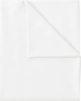 Produktbild von Bettlaken Betttuch 100% Baumwolle ohne Gummizug, 180x275 cm, Weiß