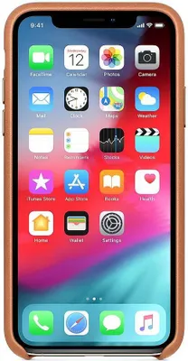 Produktbild von Apple MRWV2ZM/A, Cover, Apple, iPhone XS Max, 16,5 cm (6.5"), Braun