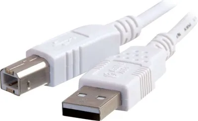 Produktbild von Cables To Go 81562 USB 2.0 Typ A / USB 2.0 Typ B Hi Speed Druckerkabel 3m weiß