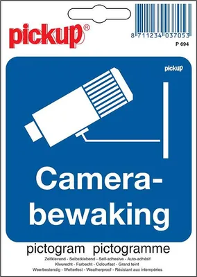 Produktbild von Piktogramm mit 'Pickup' Symbol zur Kennzeichnung von Abholstationen, 10 x 10 cm