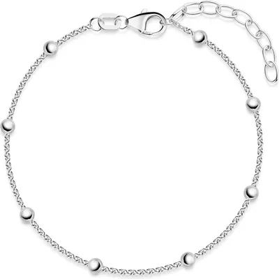 Produktbild von MATERIA by Matthias Wagner Armband mit Kugeln Silber 925 für Damen SA-88-Silber