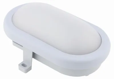 Produktbild von LED Ovalleuchte, 10 Watt, 700 Lumen, IP54, Grau