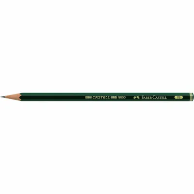 Produktbild von FABER-CASTELL Bleistift CASTELL 9000, Härtegrad: 7B