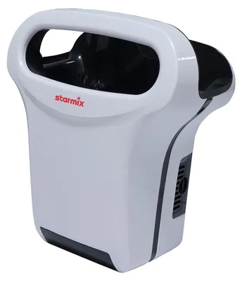 Produktbild von starmix XT 4000 Weiß Händetrockner 800 W, 10–15 s, Kupferfilter,vandalensicher