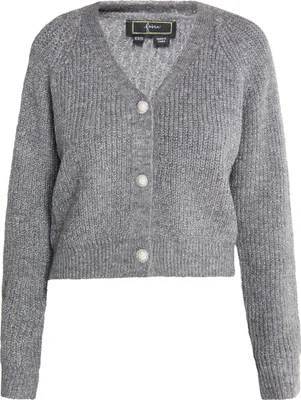 Immagine prodotto di Giacca da donna NAEMI, lavorata a maglia, colore grigio, taglia M/L