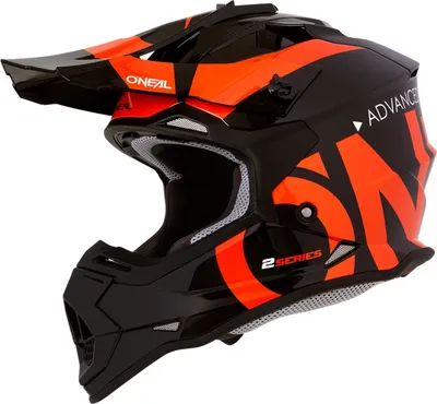 Zdjęcie produktu dla Dziecięcy kask motocrossowy O'NEAL 2SRS Slick Youth, czarno-pomarańczowy, M