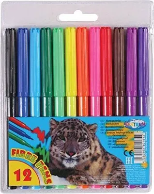 Obrázek produktu pro Zoo fixy 12 barev