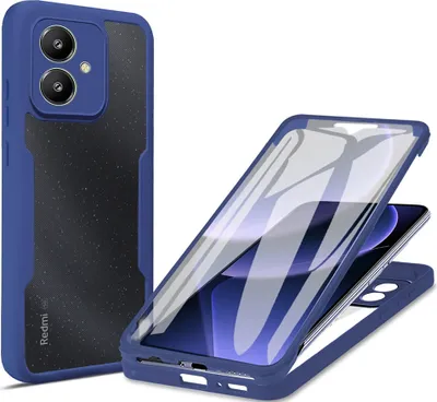 Produktbild von Techsuit ColorVerse 360 Hülle mit Schutzfolie für Xiaomi Redmi 13C 5G - Blau