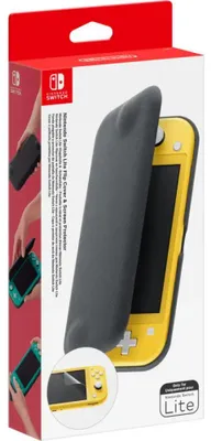 Obrázek produktu pro Nintendo 110755, Uzavírací pouzdro, Nintendo, Šedá, Nintendo Switch Lite, Prachuodolný, Odolné proti poškrábání, 134 g