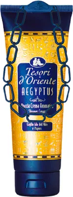 Produktbild von AS Discount Aegyptus Duschcreme, 250 ml, 20.5 cm Höhe, 5 cm Breite, 8 cm Länge, nährende & feuchtigkeitsspendende Pflege mit Papyrusextrakt & Amla-Öl