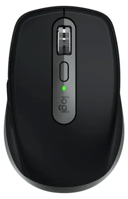 Obrázek produktu pro Logitech MX Anywhere 3S for Mac, Pro praváky, Laser, RF bezdrátové + Bluetooth, 8000 DPI, Černá, Grafit