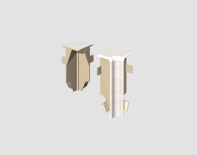 Produktbild von EGGER Innenecke 6CM CUB Eiche weiß