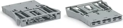 Zdjęcie produktu dla Wago 770-743, Szary, Poliamidowy, IP20, 25 A, -35 - 85 °C, 35,5 mm