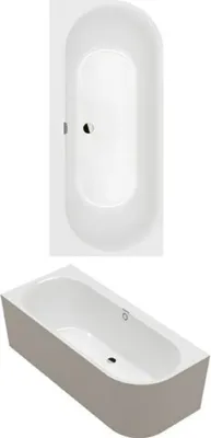 Produktbild von Villeroy & Boch 180OBN9CLBCVD01 Vorwand-BW Oberon 2.1 1800x800x620mm
