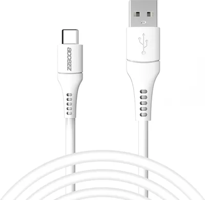 Productafbeelding van Accezz USB-C naar USB kabel - 2 meter - Wit