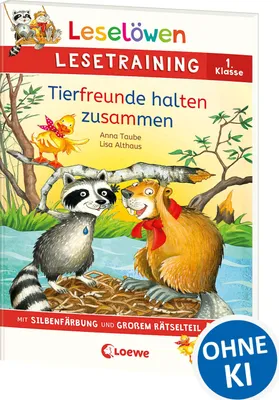 Produktbild von Leselöwen Lesetraining 1. Klasse - Tierfreunde halten zusammen