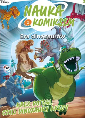 Immagine prodotto di Era dinozaurów. Kres potęgi, czyli dinozaury kredy. Nauka z komiksem