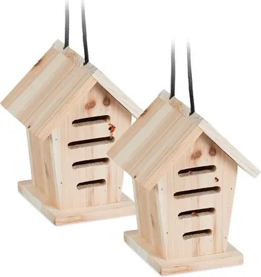 Immagine prodotto di Set di 2 casette per coccinelle