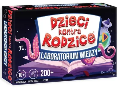 Obrázek produktu pro Gra quizowa Dzieci kontra Rodzice Laboratorium Wiedzy