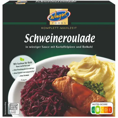 Produktbild von Wingert Schweineroulade VPE (7x480g Packung) + usy Block