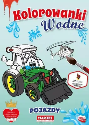 Produktbild von Kolorowanka wodna Pojazdy