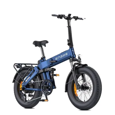 Immagine prodotto di ENGWE Engine Pro 3.0 Boost E-Bike Pieghevole per Tutti i Terreni, 250W, 25km/h, 48V 15Ah, 20 × 4.0 Pollici, 90Nm, 130km