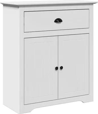 Immagine prodotto di vidaXL Armadio per corridoio BODO Bianco 80x35x90 cm