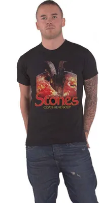 Produktbild von The Rolling Stones - "Goats Head Soup" T-Shirt für Herren/Damen Uni RO4483 (M) (Schwarz)
