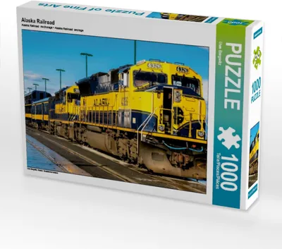Produktbild von Calvendo Alaska Railroad 1000 Teile Puzzle quer 640x480mm, Bergwitz Uwe; 7398818